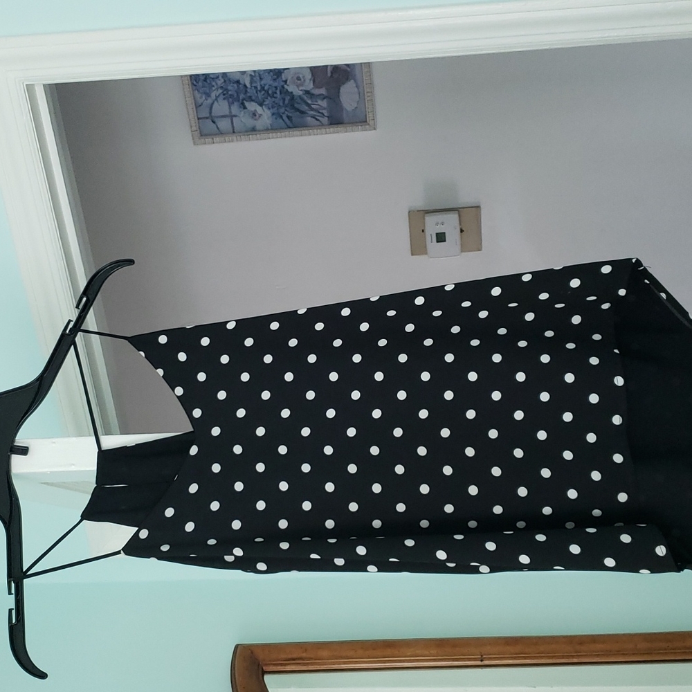 An Express polka dot blouse